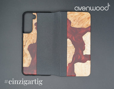 Samsung Galaxy S22 Plus PORTO COLLECTION FLIPCASE 9433 Rot